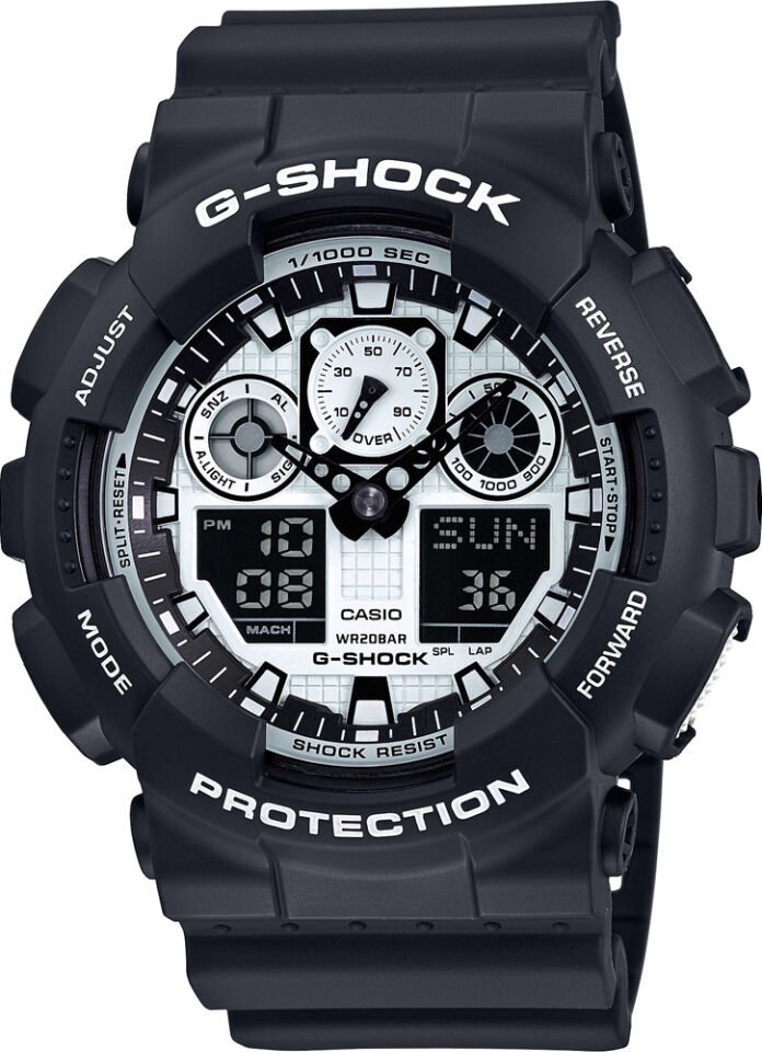 Casio Ga-100Bw-1Adr G-Shock Erkek Kol Saati