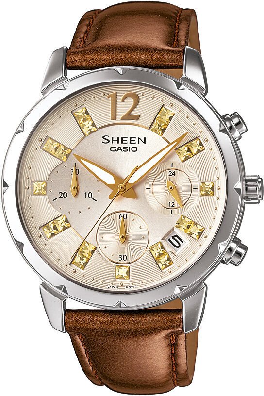 Casio She-5024Bl-9Adr Sheen Kadın Kol Saati