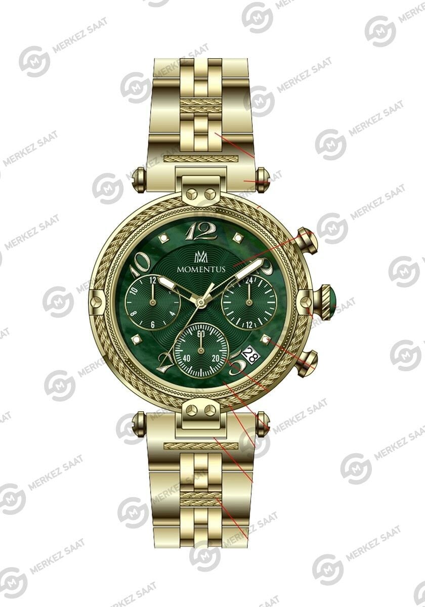 Momentus Women's Fashion Star CS261G-15SG