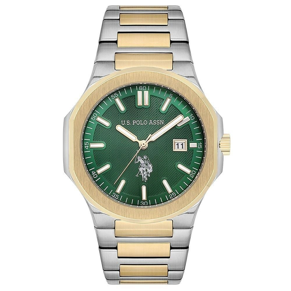 U.s. Polo Assn. USPA1091-04 Quartz Çelik Altın/Gümüş 44 Mm Erkek Kol Saati