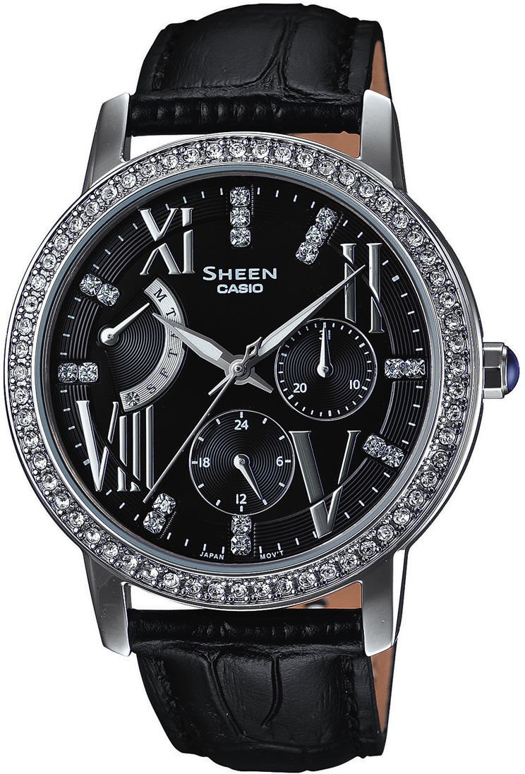 Casio She-3025L-1Adr Sheen Kadın Kol Saati