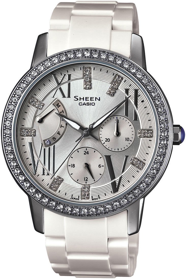 Casio She-3025-7Adr Sheen Kadın Kol Saati