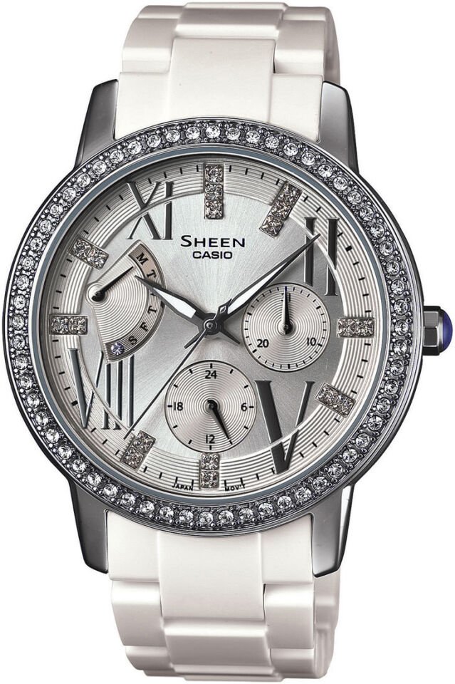 Casio She-3025-7Adr Sheen Kadın Kol Saati