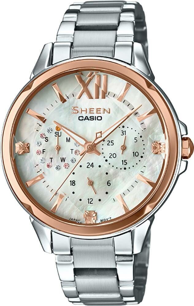 Casio She-3056Sg-7Audr Sheen Kadın Kol Saati