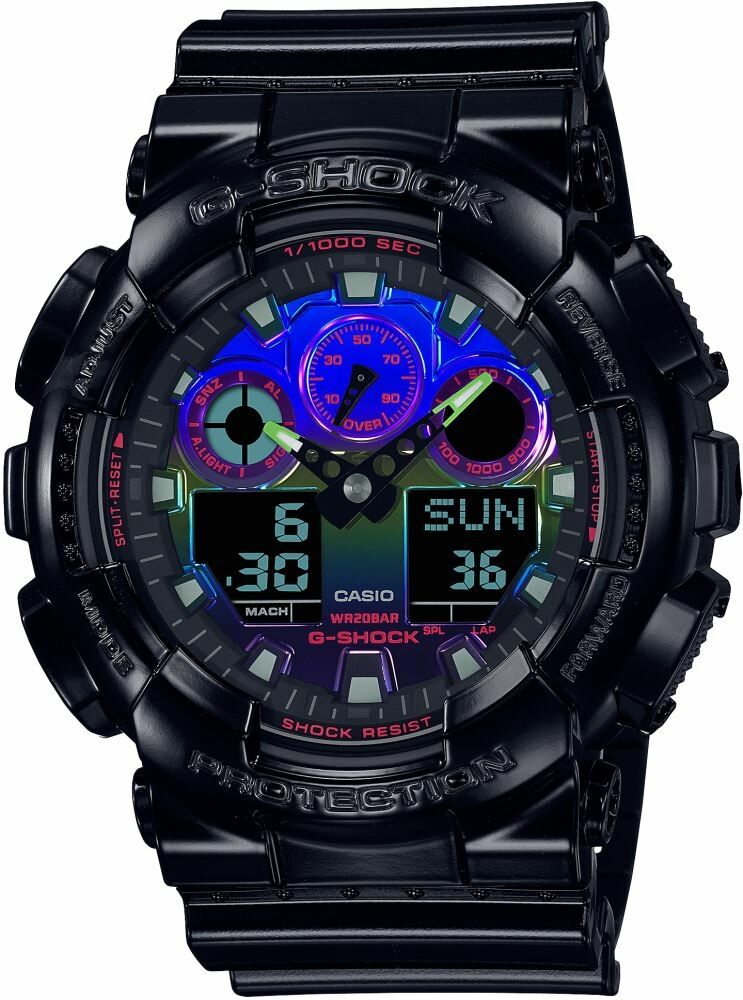 Casio Ga-100Rgb-1Adr G-Shock Erkek Kol Saati