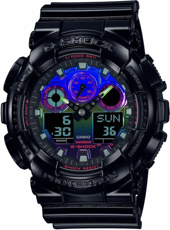 Casio Ga-100Rgb-1Adr G-Shock Erkek Kol Saati