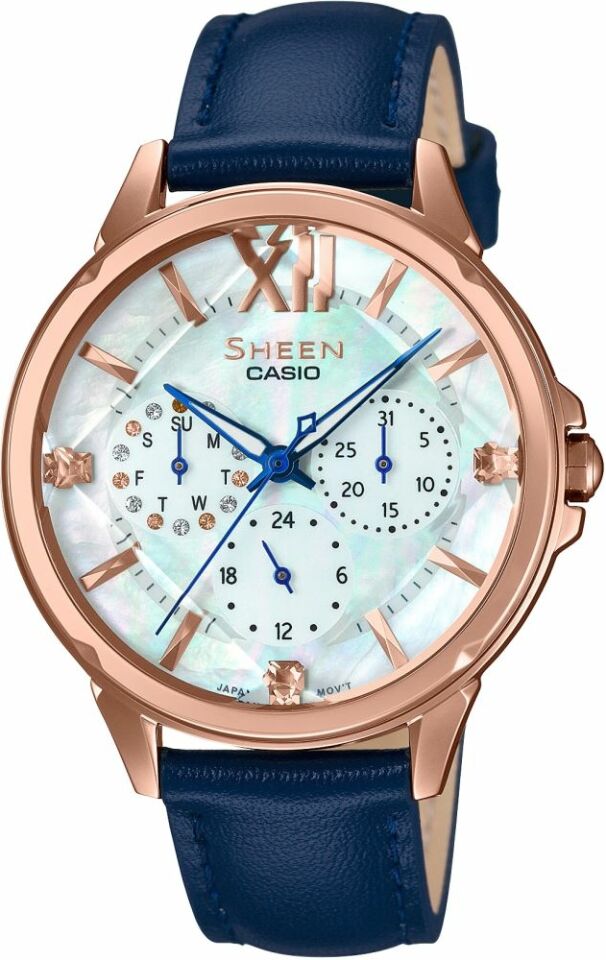 Casio She-3056Pgl-7Budf Sheen Kadın Kol Saati
