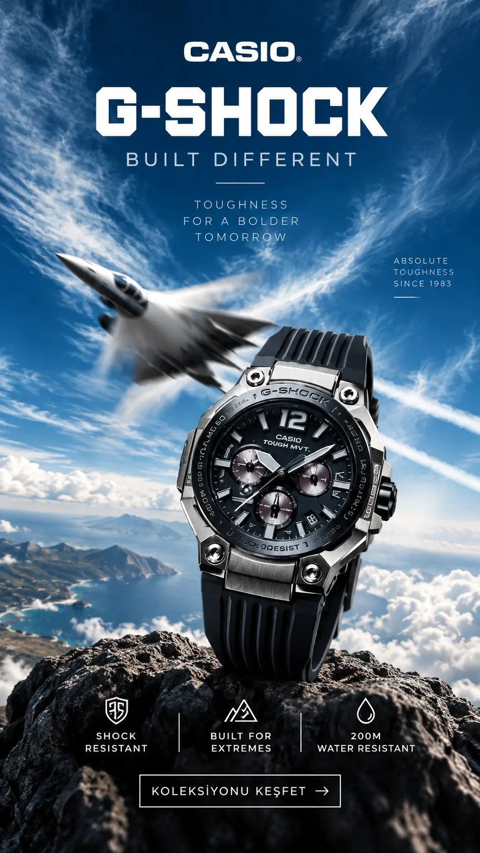 Casio G-Shock saat koleksiyonu