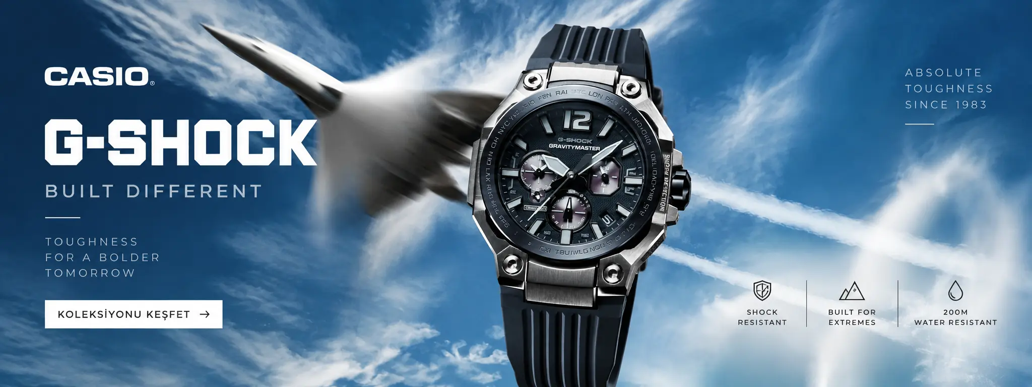 Casio G-Shock saat koleksiyonu